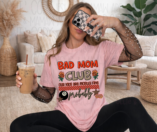 BAD MOM CLUB - DTF TRANSFER