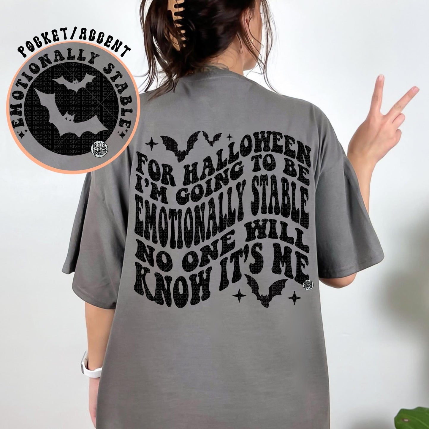 Emotionally Stable- Front & Back Shirt *Ollie & Co. Exclusive*