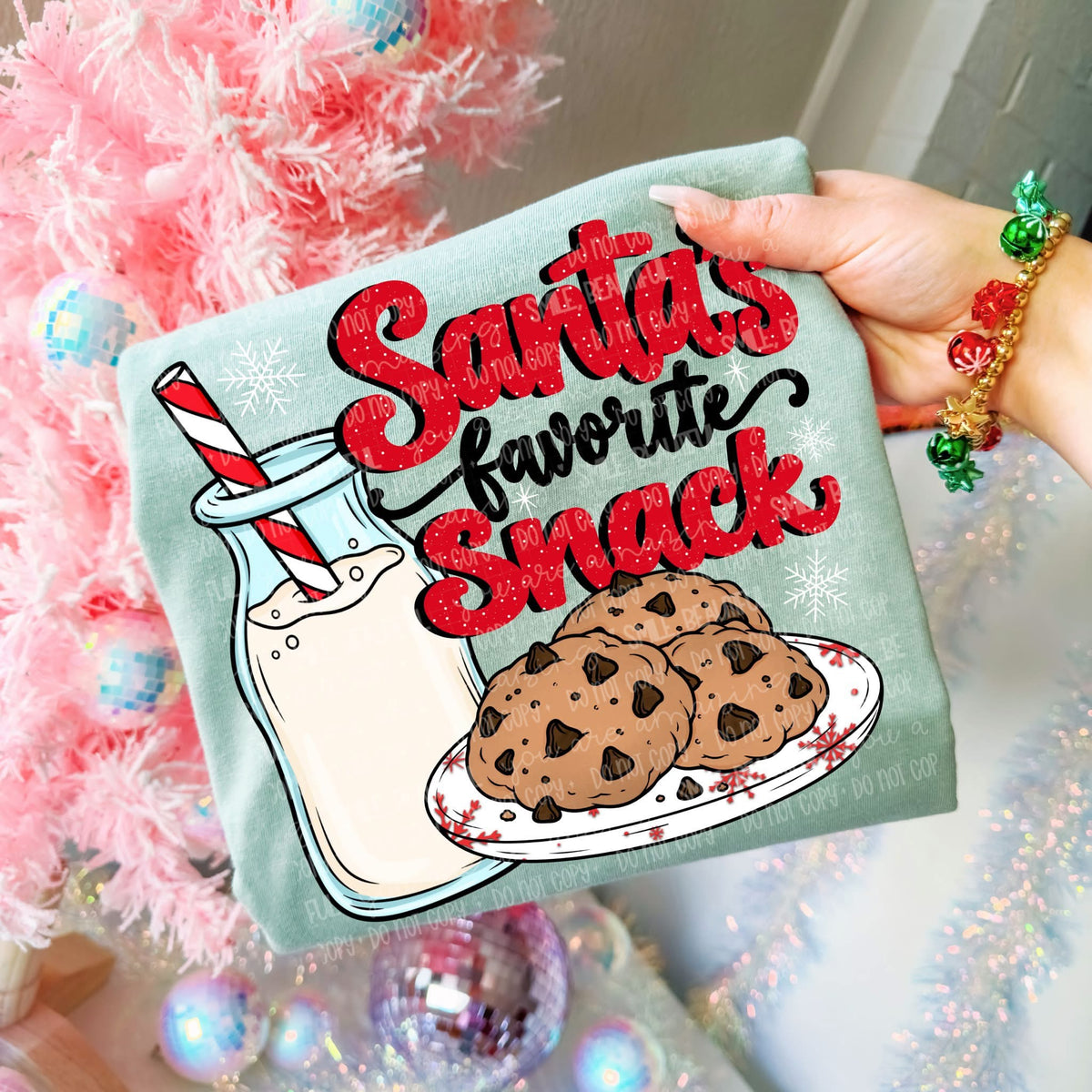 SANTA'S FAVORITE SNACK - DTF TRANSFER