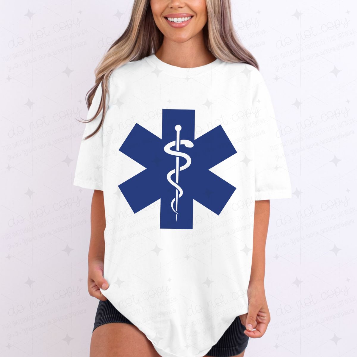 STAR OF LIFE - DTF TRANSFER