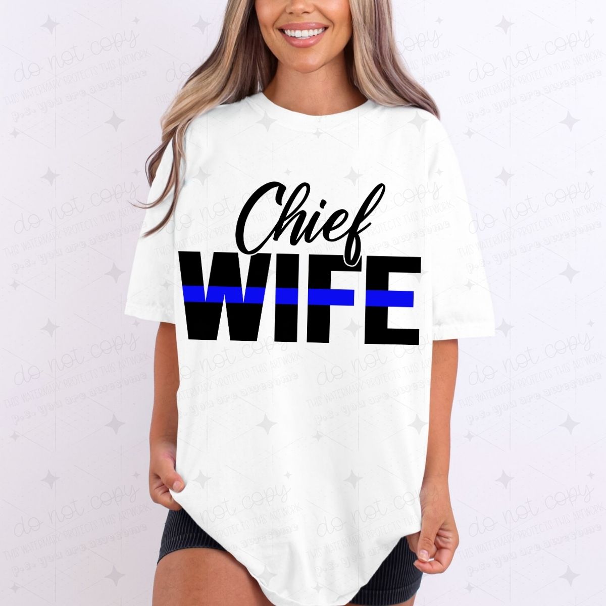 CHIEF WIFE - DTF TRANSFER