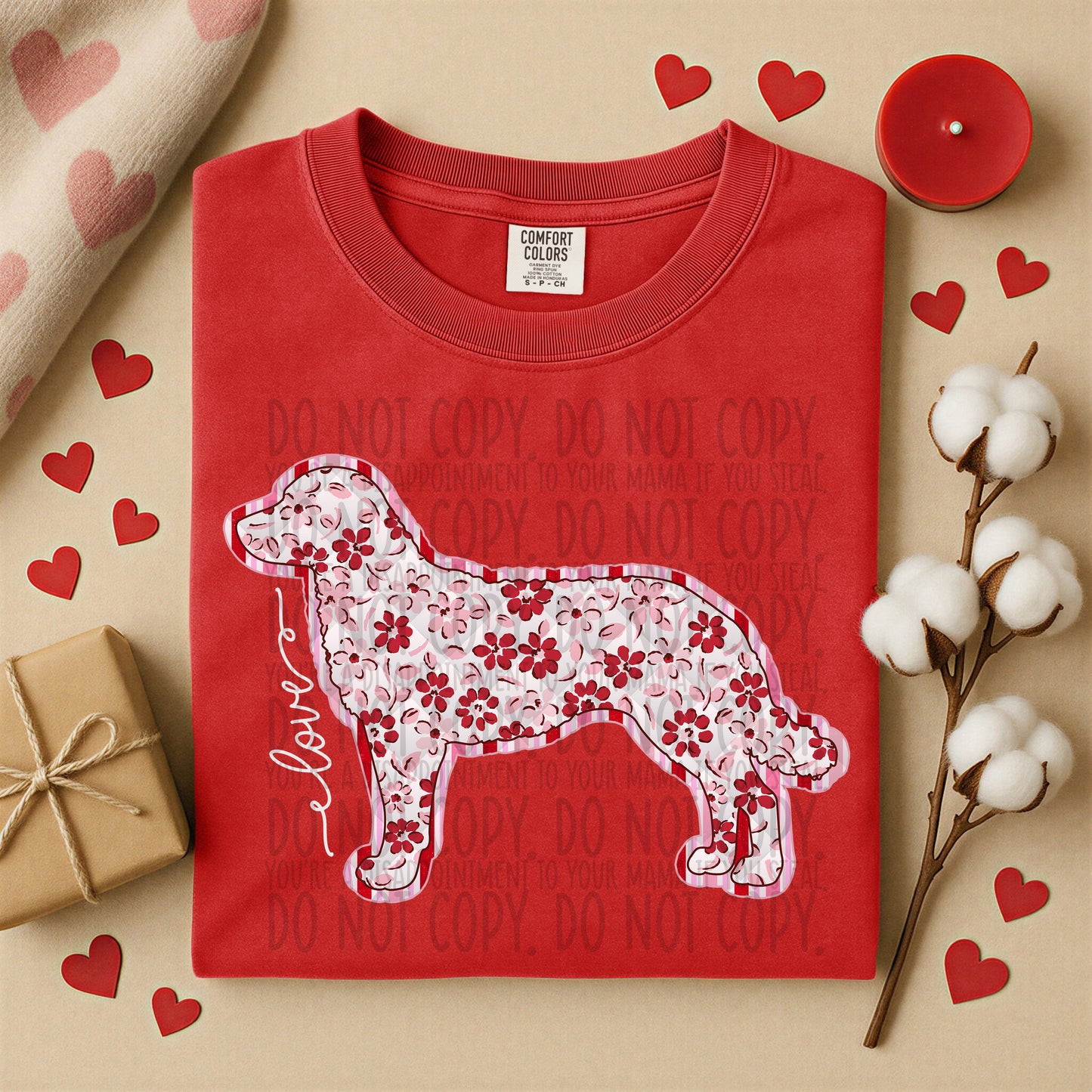 VALENTINE'S DOGS - DTF TRANSFER