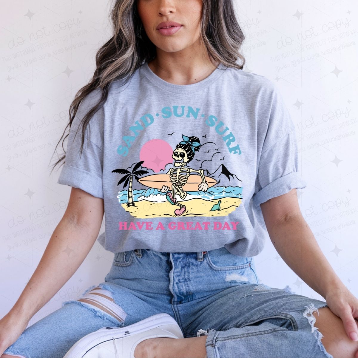 SAND SUN SURF - DTF TRANSFER