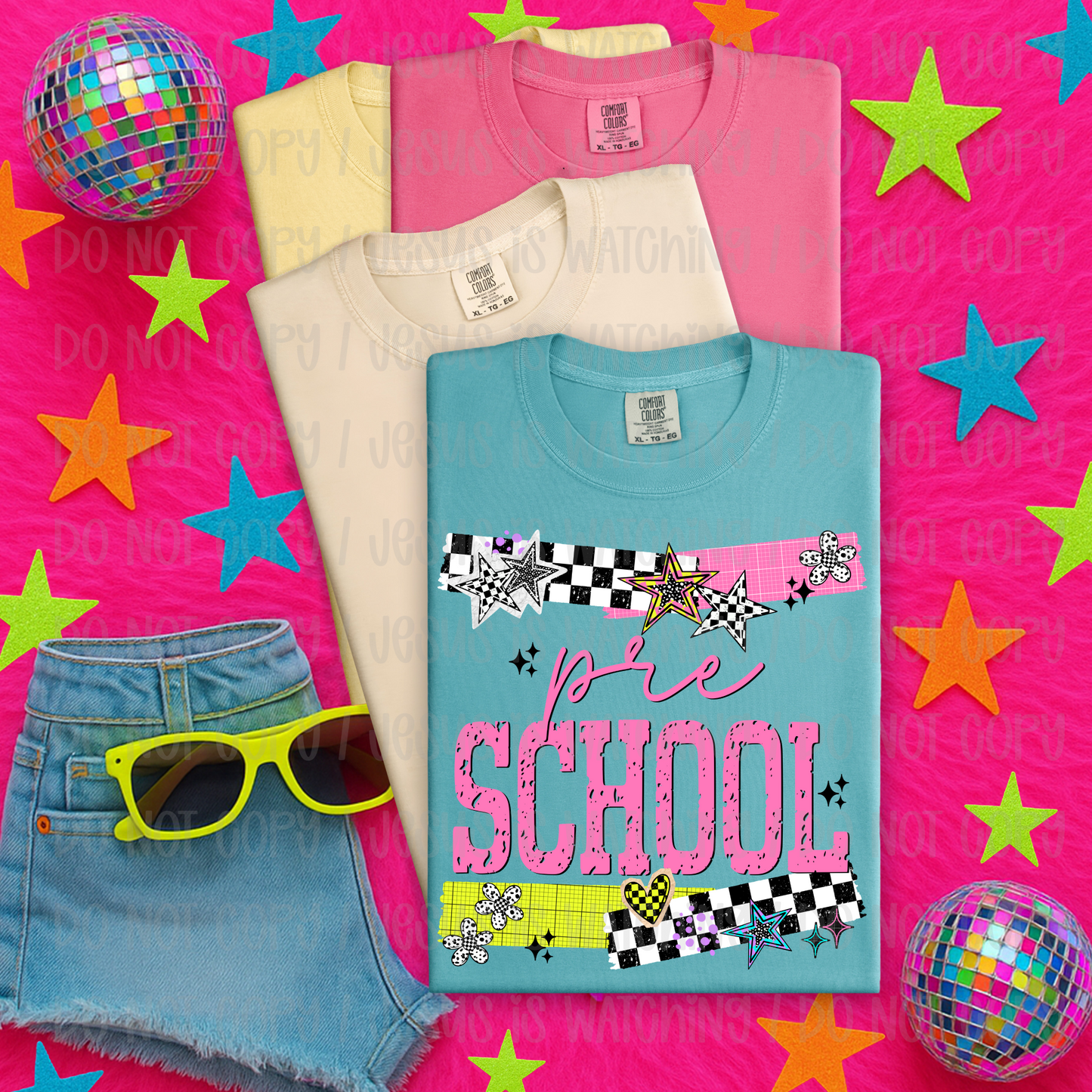 SEEING STARS SCHOOL GRADE - DTF TRANSFER