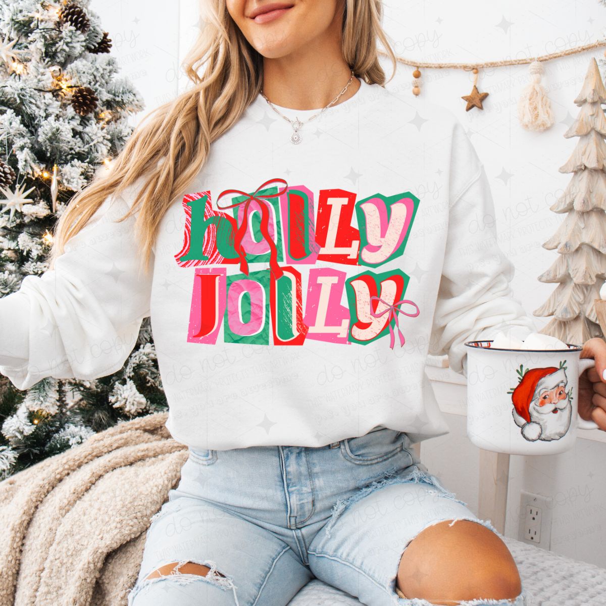 COQUETTE HOLLY JOLLY - DTF TRANSFER