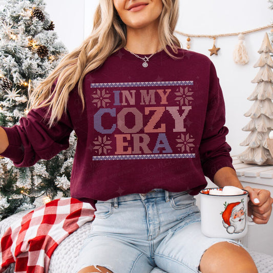 IN MY COZY ERA - DTF TRANSFER