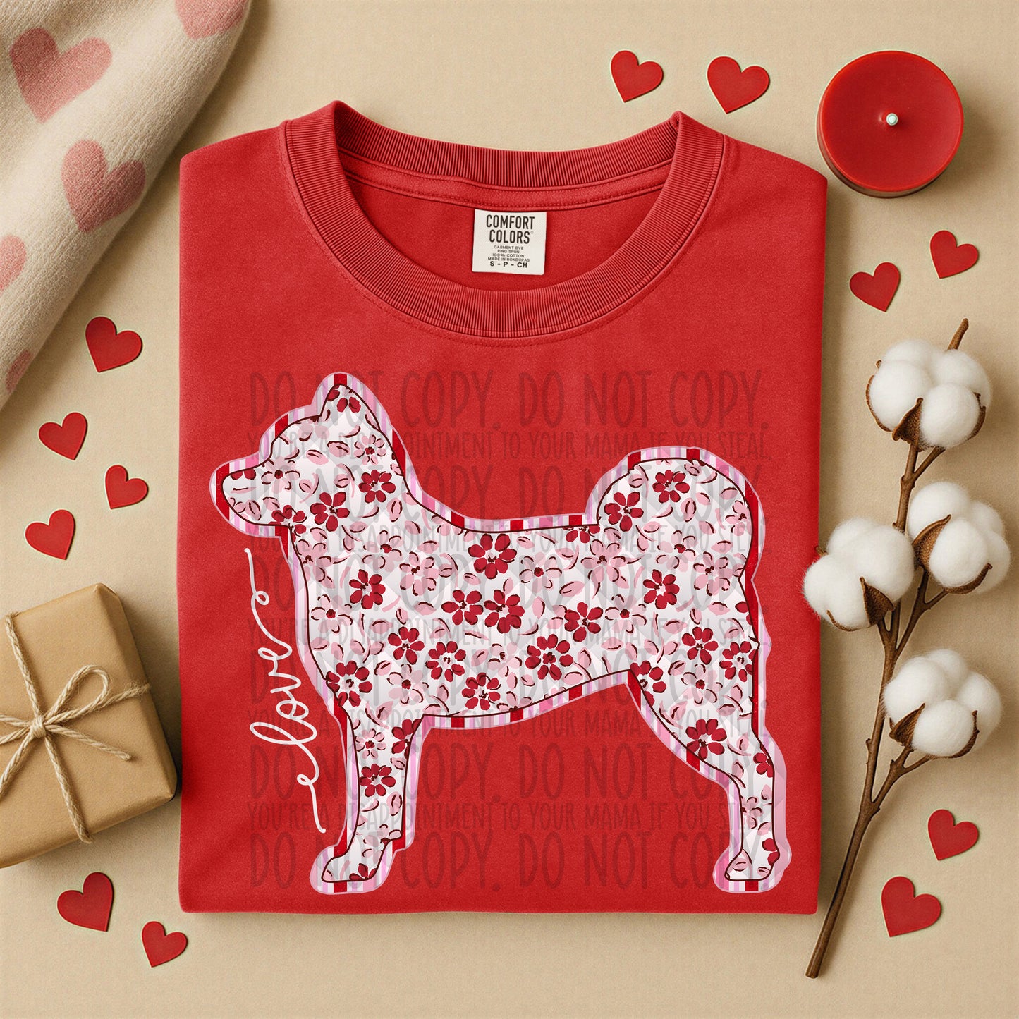 VALENTINE'S DOGS - DTF TRANSFER