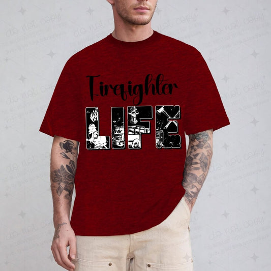 FIREFIGHTER LIFE - DTF TRANSFER