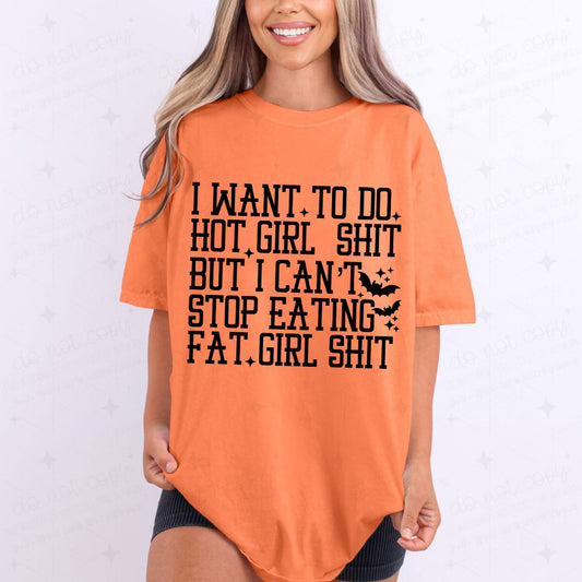 FAT GIRL SHIT - COMPLETED TEE