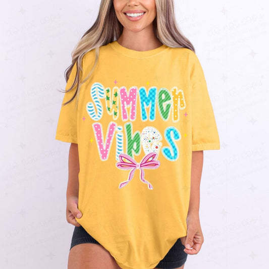 COQUETTE SUMMER VIBES - DTF TRANSFER