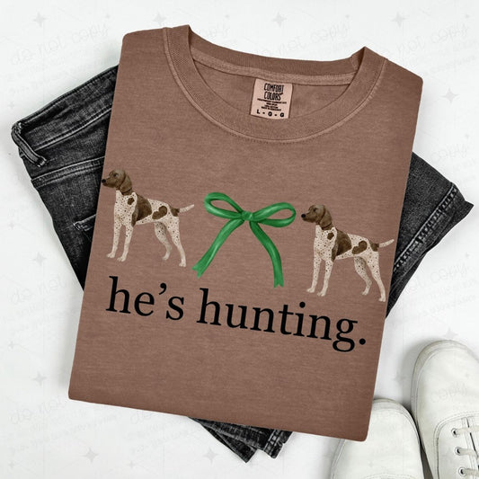 COQUETTE HE'S HUNTING - DTF TRANSFER