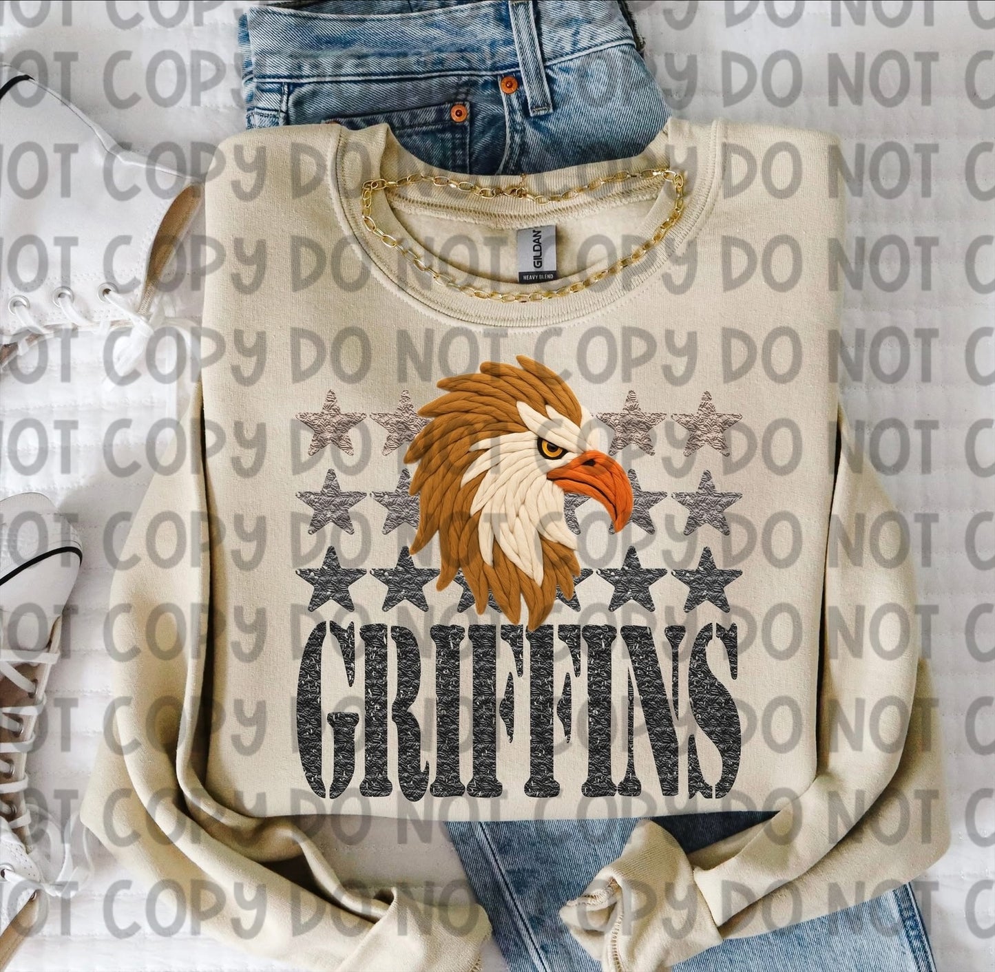 FAUX YARN MASCOTS - DTF TRANSFER