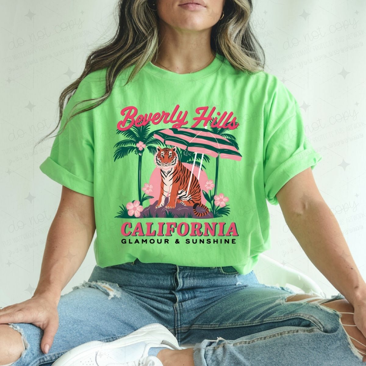 BEVERLY HILLS CALIFORNIA - DTF TRANSFER