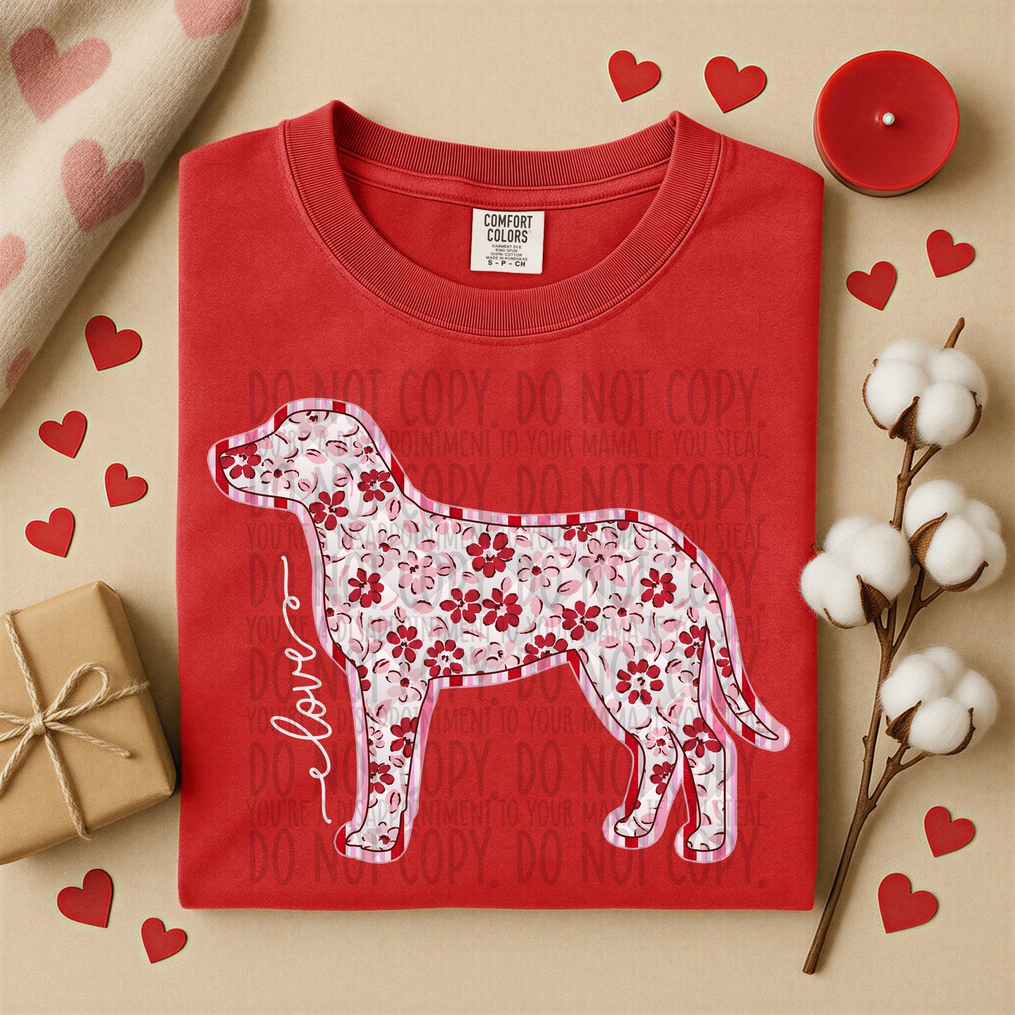 VALENTINE'S DOGS - DTF TRANSFER