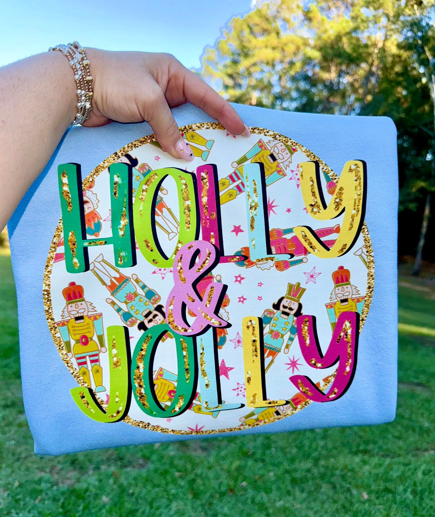 HOLLY & JOLLY NUTCRACKERS - DTF TRANSFER