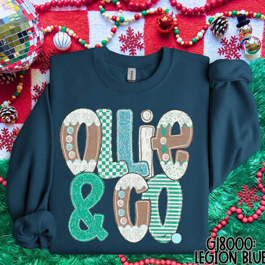 HAND LETTERED GINGERBREAD NAMES - MOCKUP ONLY