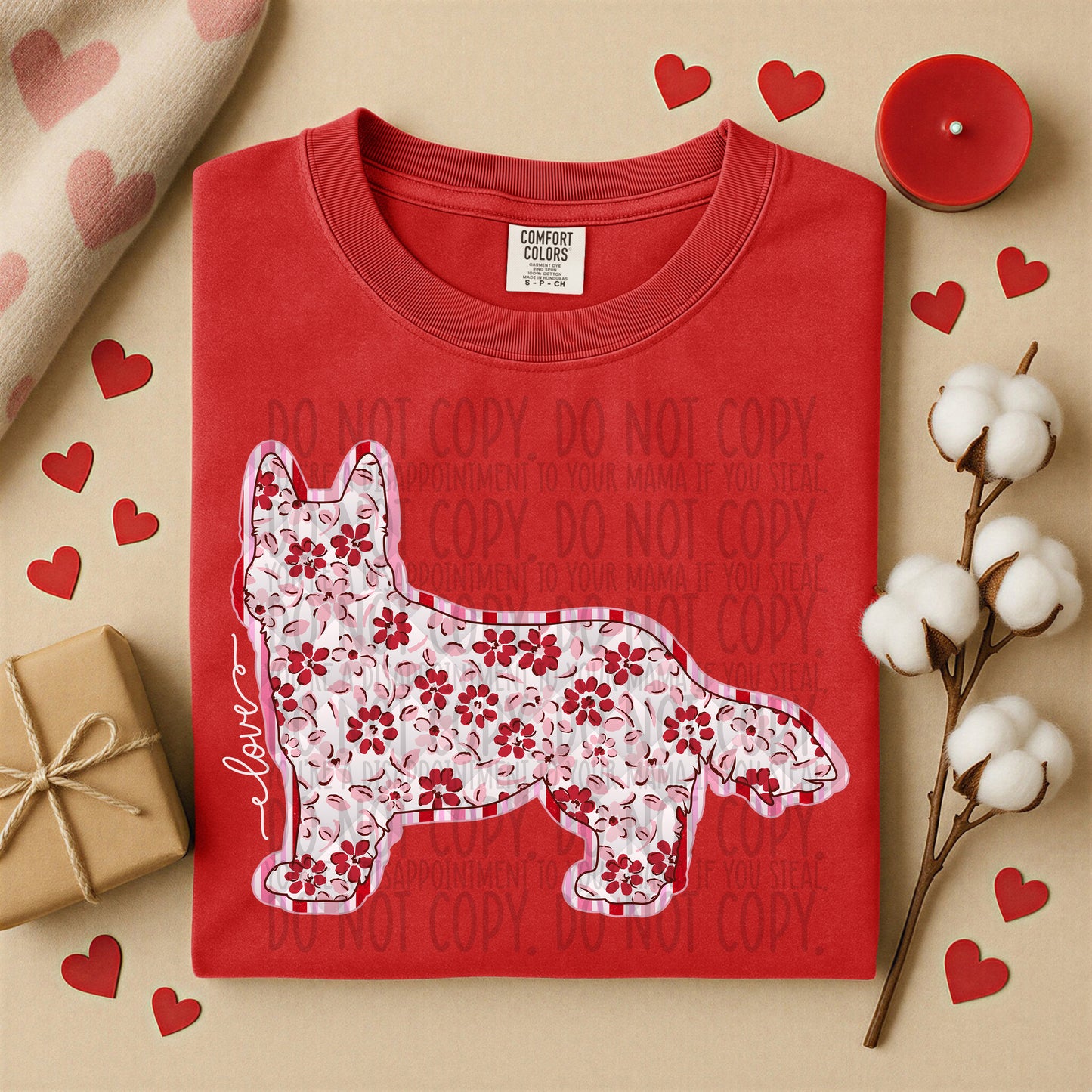 VALENTINE'S DOGS - DTF TRANSFER