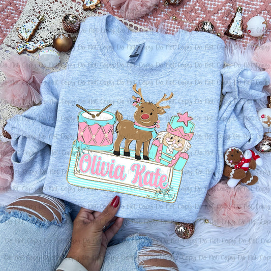 BLUE NUTCRACKER FRAME - CUSTOM TRANSFER