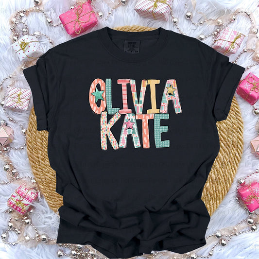 HOLLY JOLLY NAMES - CUSTOM TRANSFER