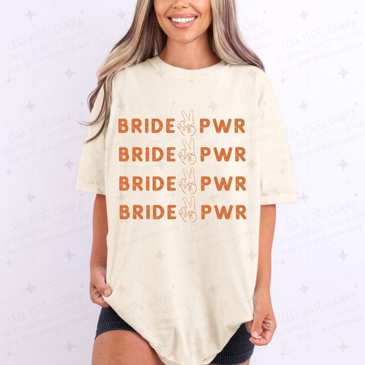 BRIDE PWR - DTF TRANSFER
