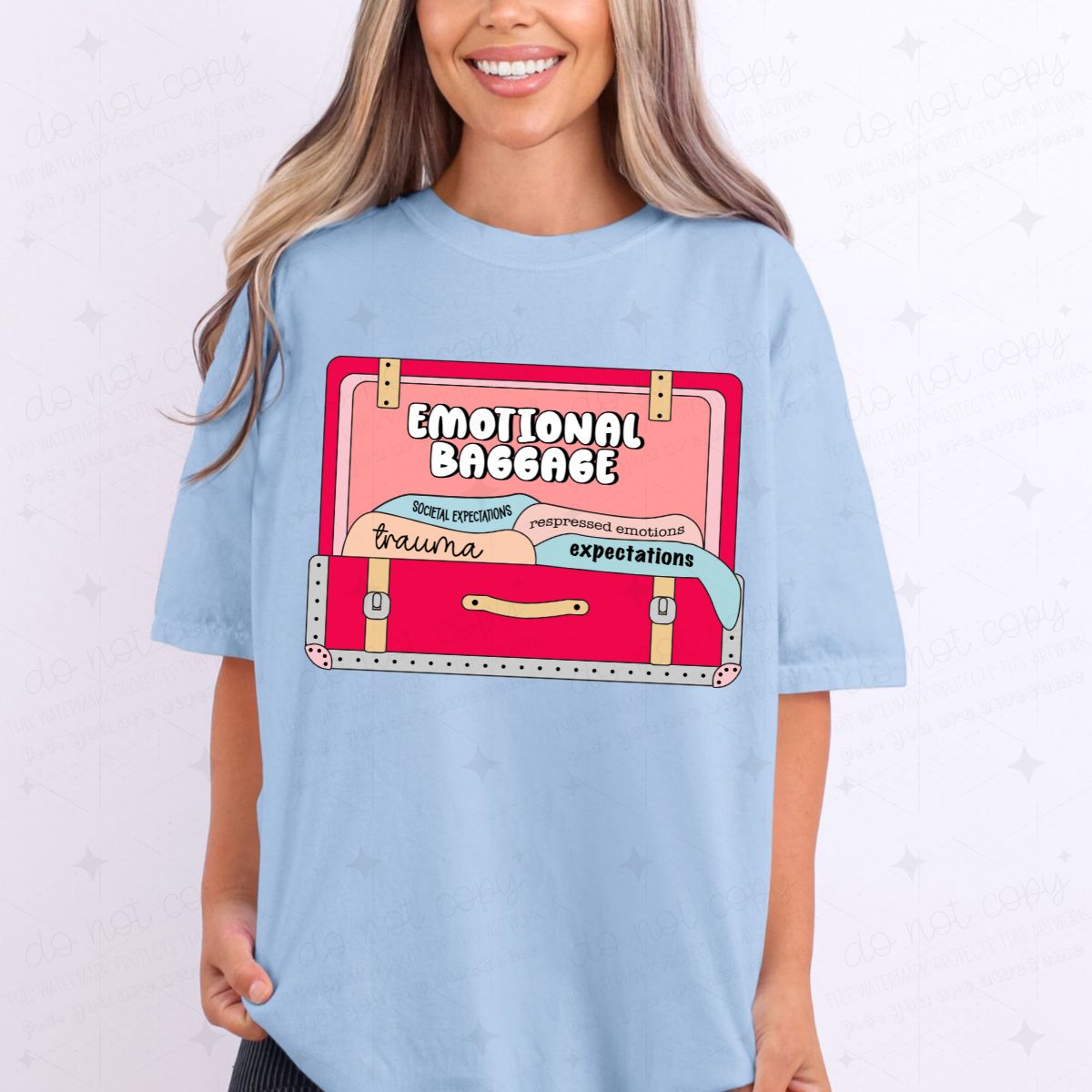 EMOTIONAL BAGGAGE - DTF TRANSFER