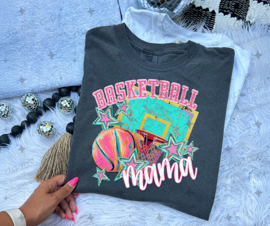 BRIGHT BASKETBALL MAMA - DTF TRANSFER