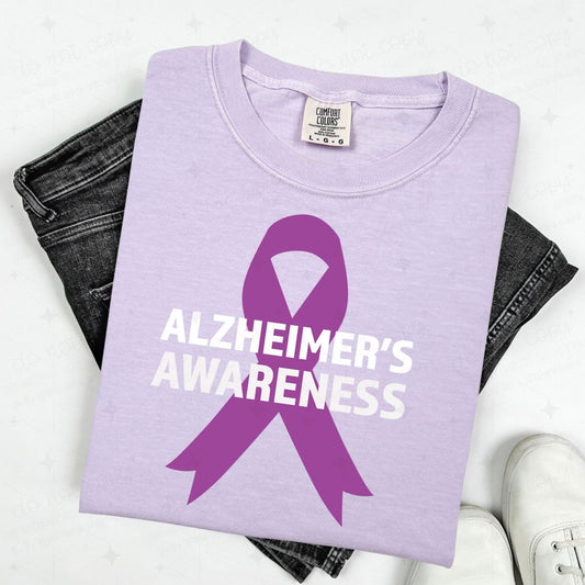 ALZHEIMER'S AWARENESS - DTF TRANSFER