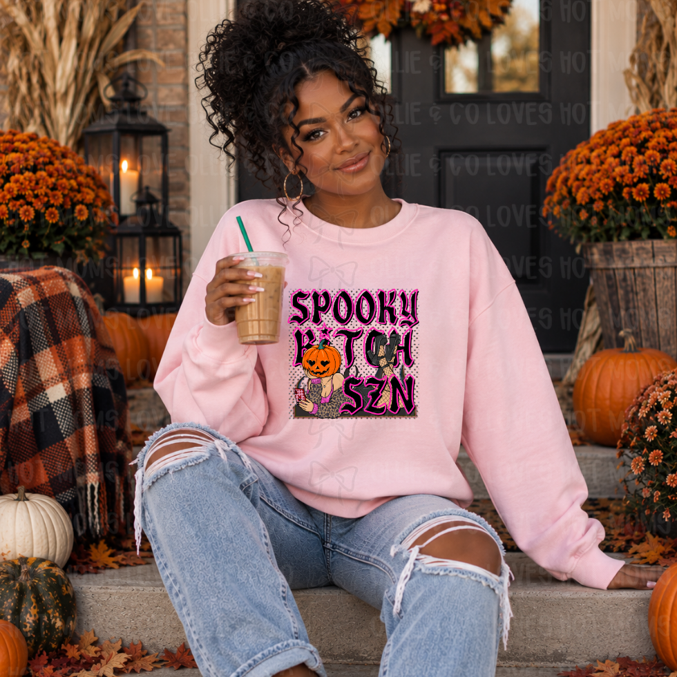 SPOOKY BITCH SZN - DTF TRANSFER