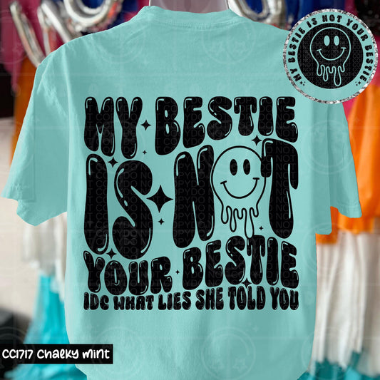MY BESTIE - FRONT+BACK - DTF TRANSFER