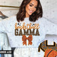 COQUETTE BASKETBALL NAMES - FAUX GLITTER/FAUX EMBROIDERY - DTF TRANSFER