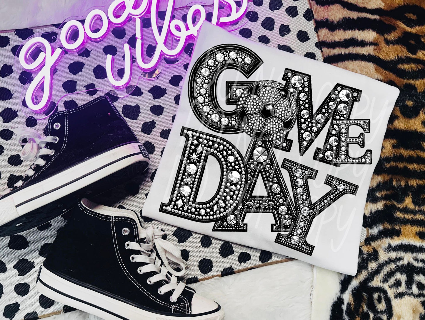 Rhinestone Game Day