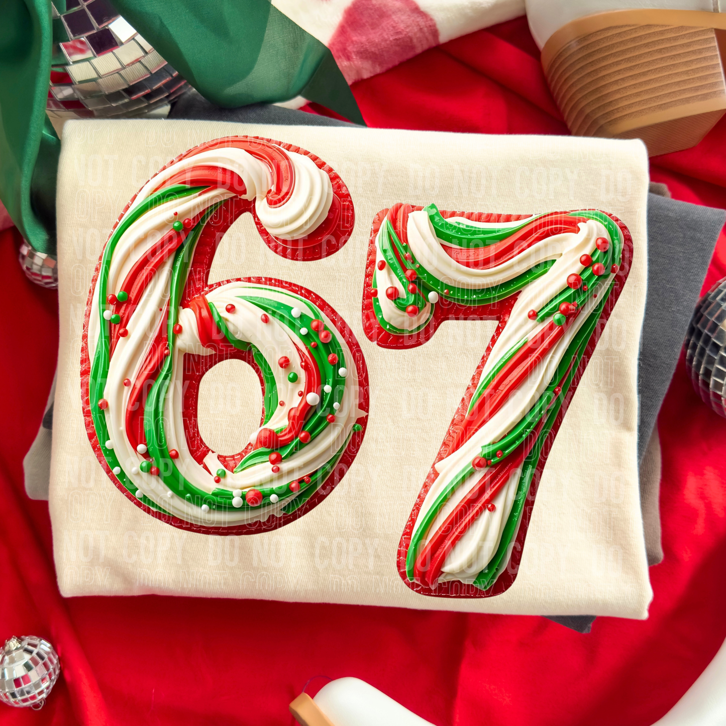 67 FAUX ICING - DTF TRANSFER