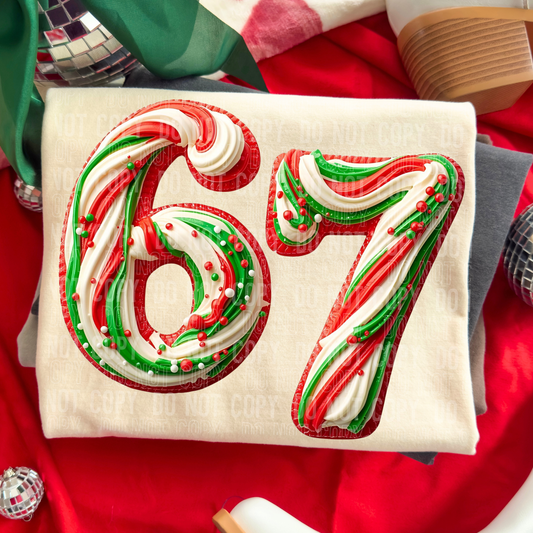 67 FAUX ICING - DTF TRANSFER