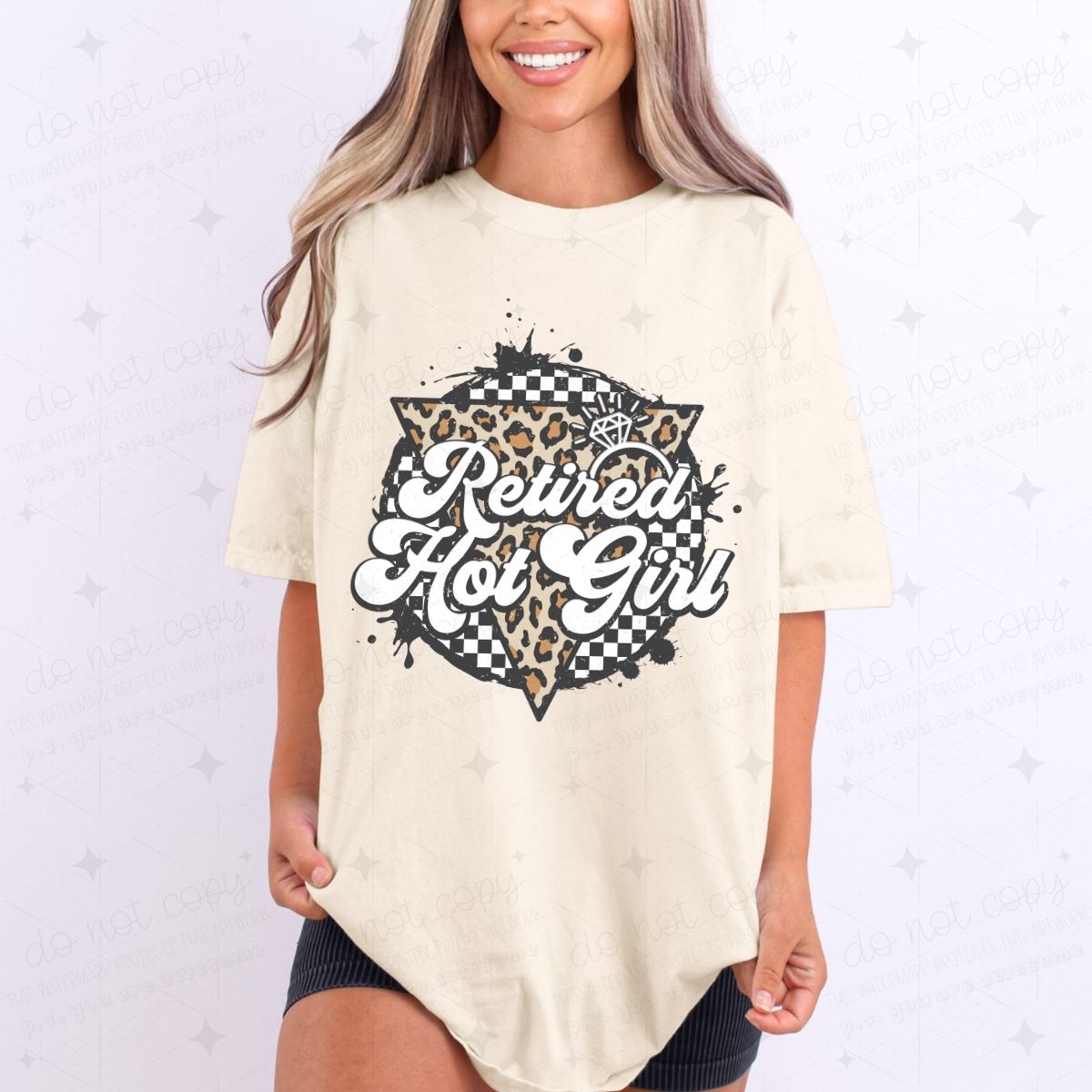 RETIRED HOT GIRL - DTF TRANSFER