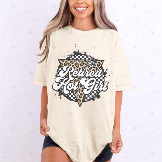 RETIRED HOT GIRL - DTF TRANSFER