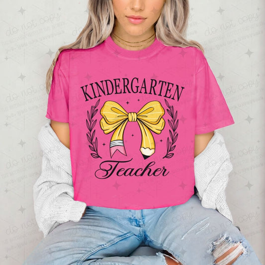 COQUETTE KINDERGARTEN TEACHER - DTF TRANSFER