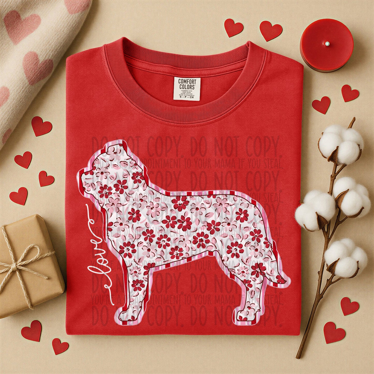 VALENTINE'S DOGS - DTF TRANSFER