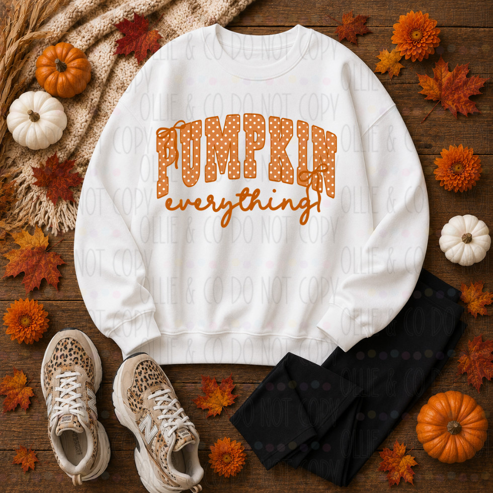 PUMPKIN EVERYTHING - DTF TRANSFER