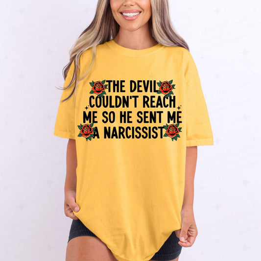 THE DEVIL COULDN'T REACH ME - COMPLETED TEE