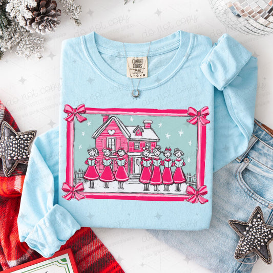 COQUETTE CHRISTMAS CAROLERS - DTF TRANSFER