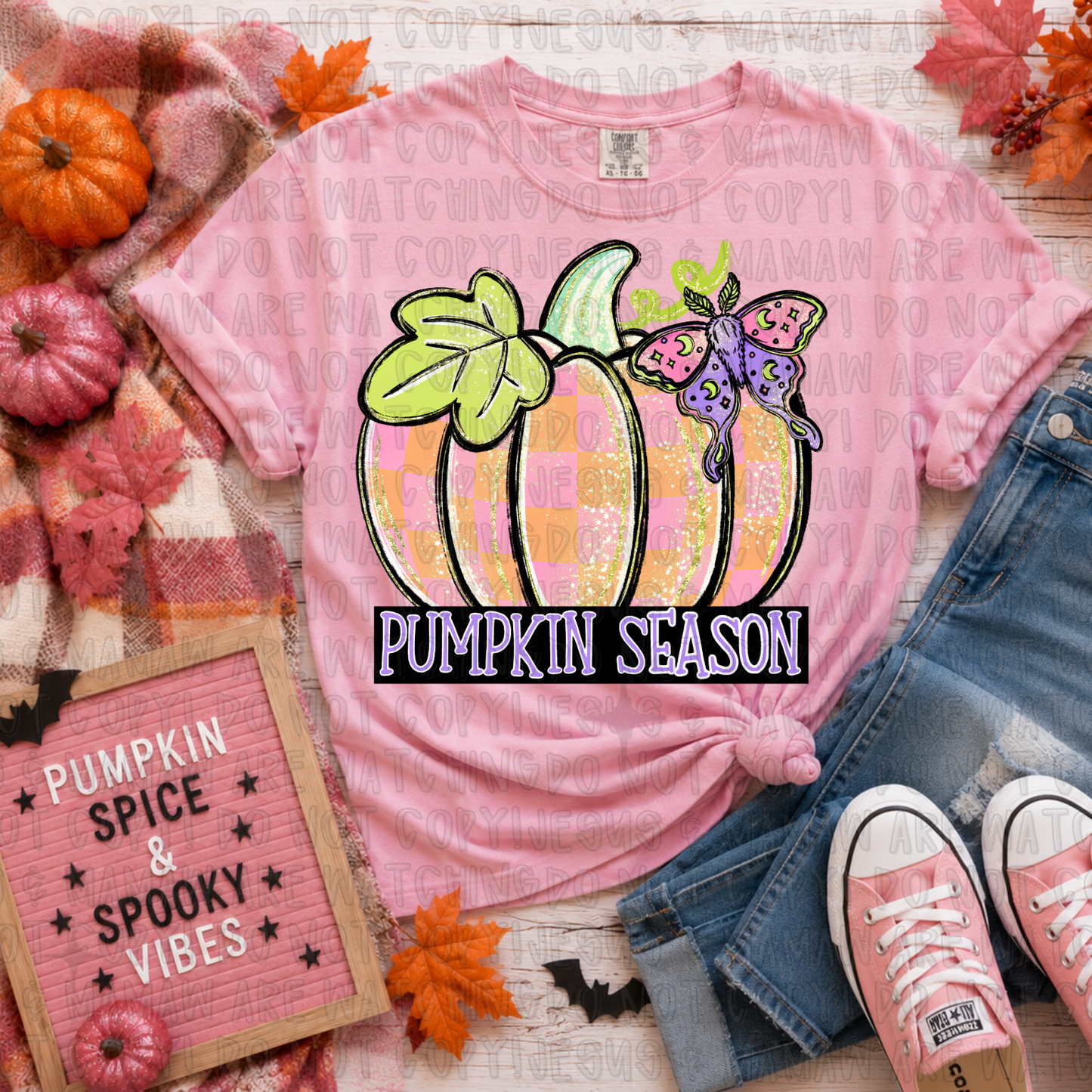 PUMPKIN SEASON - DTF TRANSFER