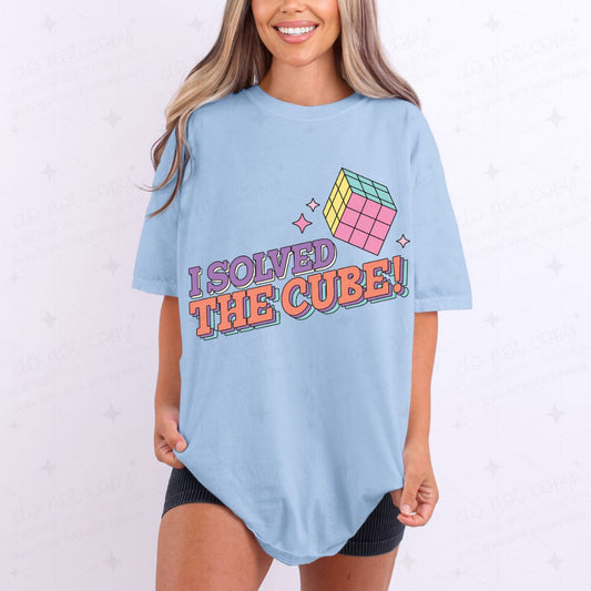 I SOLVED THE CUBE - DTF TRANSFER