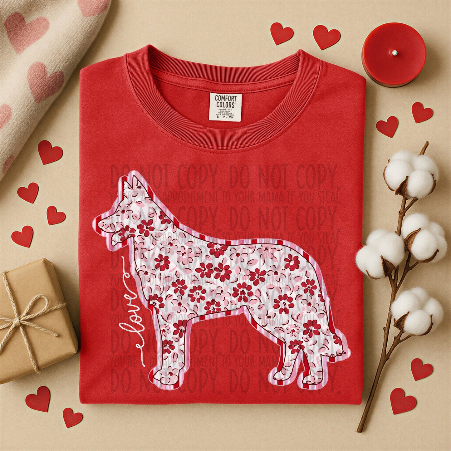 VALENTINE'S DOGS - DTF TRANSFER