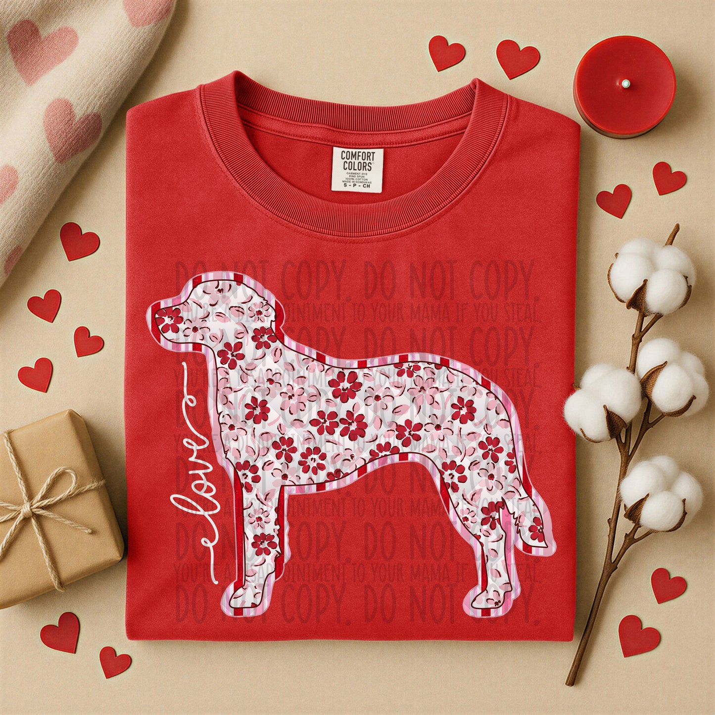 VALENTINE'S DOGS - DTF TRANSFER