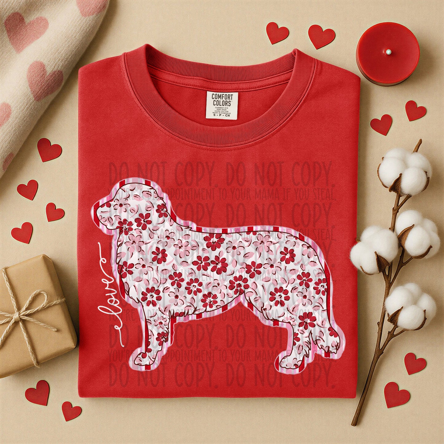 VALENTINE'S DOGS - DTF TRANSFER