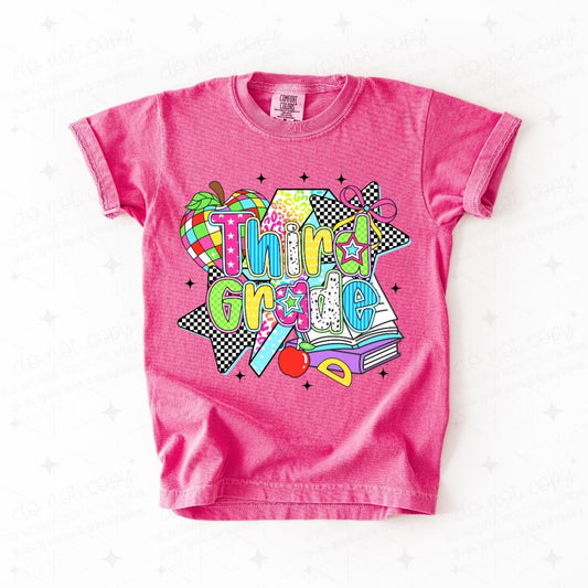 COQUETTE THIRD GRADE - DTF TRANSFER