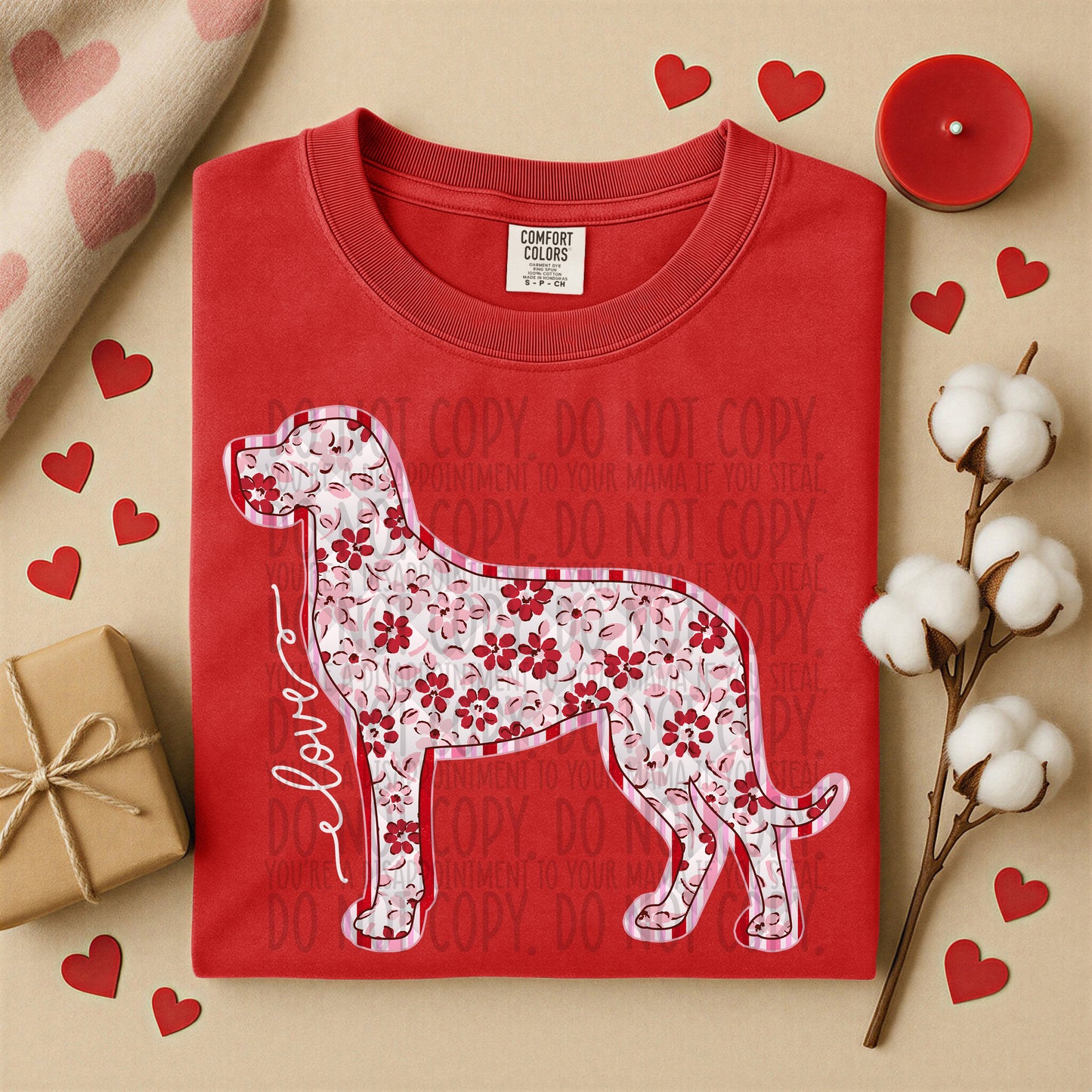 VALENTINE'S DOGS - DTF TRANSFER