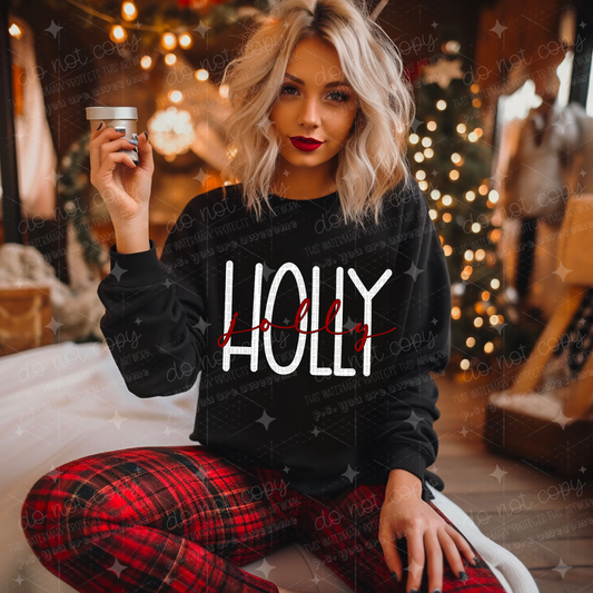 Holly Jolly words