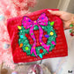 CHRISTMAS WREATH - DTF TRANSFER