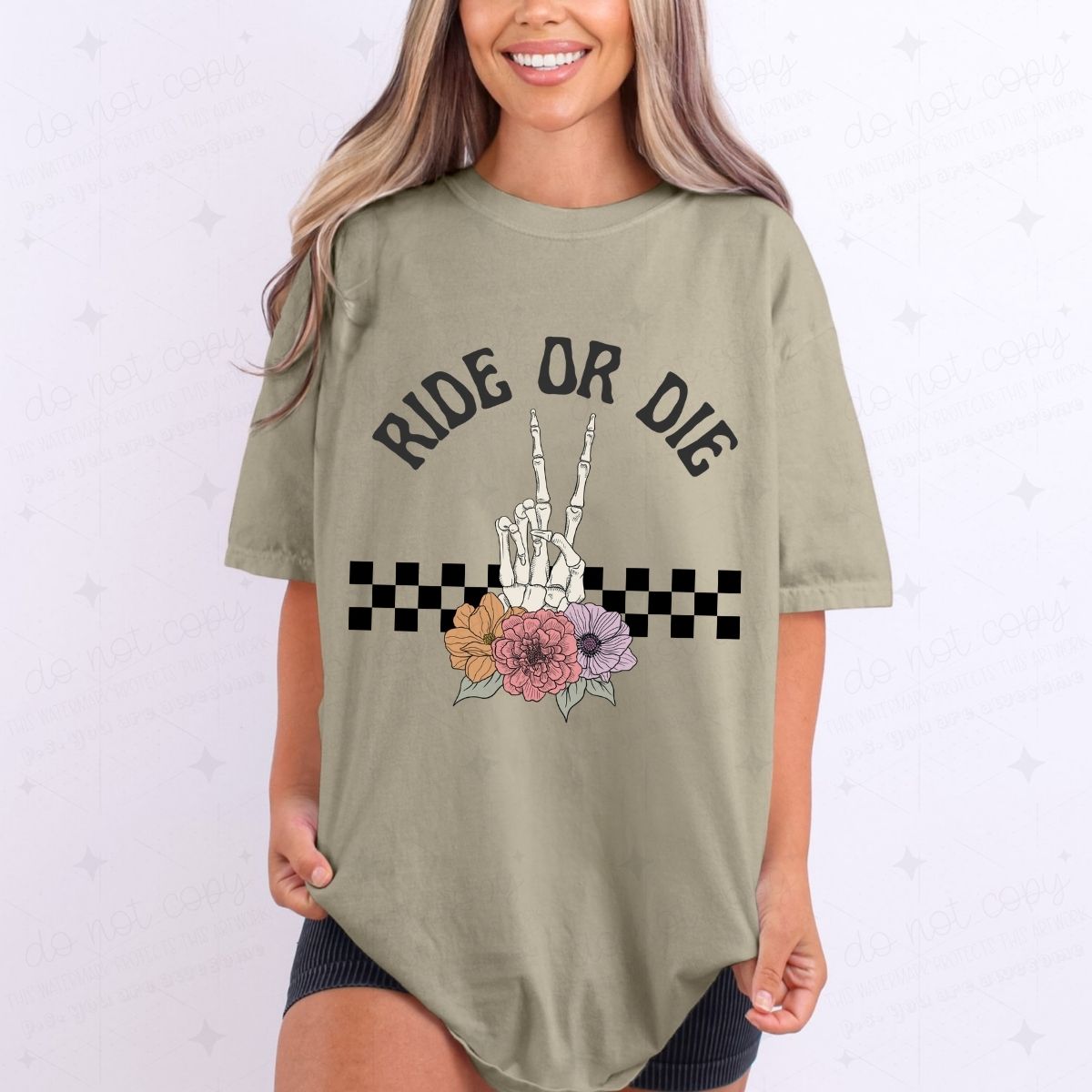 RIDE OR DIE - DTF TRANSFER